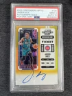 2022-23 Panini Contenders Optic Jaden Ivey RC Rookie Gold Prizm Auto /10 PSA 10