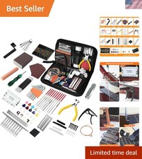 Complete 106-Piece Guitar Tool Kit - Essential Guitar Maintenance Repair Set