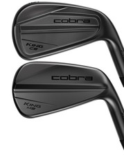 Cobra King CB/MB Black '24 4-PW Iron Set Stiff FST KBS $-Taper 120 Very Good