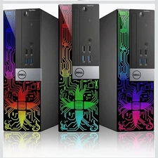 Dell OptiPlex RGB Light Desktop i5 16GB 1TB SSD HDMI WIFI -Gaming Keyboard Mouse