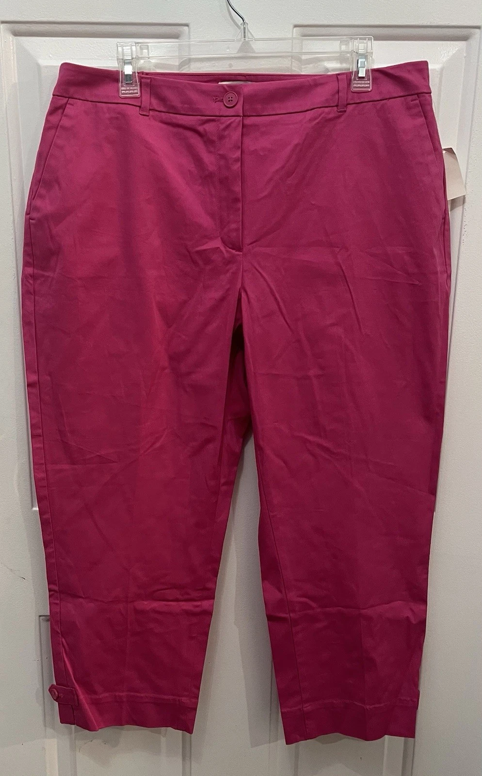 NEW - Talbots Women’s Pink Capri Pants - 16W