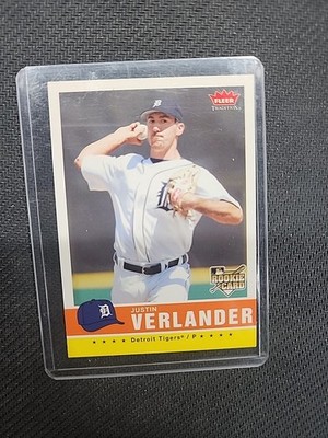 Justin Verlander - 2006 Fleer Tradition #173 - RC Rookie Card