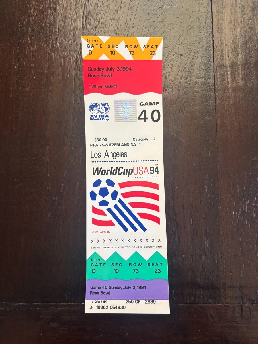 Soccer Original Vintage Sports Memorabilia 1994 for sale | eBay