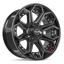 Gmc Chevy 8x180 Lug 4play 4p80r 20x9 Black Rim Gmc Chevy 8x180 Lug 4play 4p80r 20x9 Black Rim