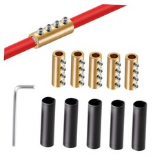6 8 10 AWG Gauge Wire Connector Nut Kit, 80A Splicing Quick Wiring 5 sets