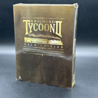 Railroad Tycoon 2 PC Big Box Spiel Gold Edition 1999 TakeTwo