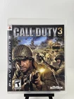 Call of Duty 3 PlayStation 3 PS3 Video Game WWII Shooter Complete With Manual