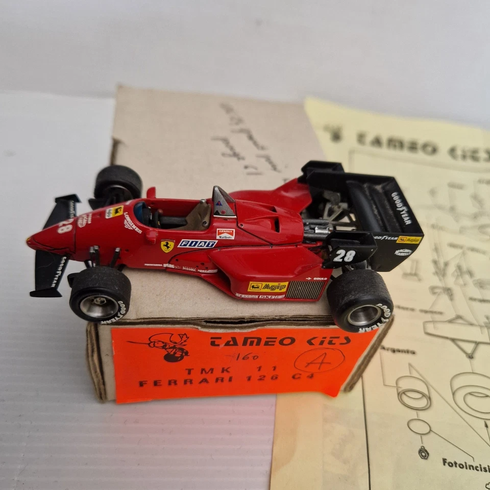 Ferrari 126 C4 / G.P. Belgien 1984  Tameo Kits /monté montage professionel - Immagine 4 di 4