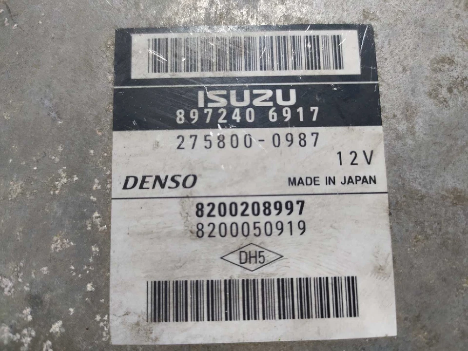 8200208997 CENTRALINA MOTORE / 937638 PER RENAULT VEL SATIS BJ0 EXPRESSION - Immagine 2 di 4