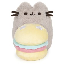 pusheen with popcorn