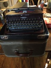 1920”s corona smith typewriter.  Beautiful Working Old-school Typewriter. thumbnail