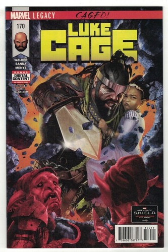 LUKE CAGE #166-170 COMPLETE 5 PART "CAGED!" STORYLINE - MARVEL COMICS/2017 - Picture 5 of 5