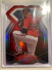 2011 Topps Diamond Dig Contest Die Cut Black Jair Jurrjens #DDC-69 4/60