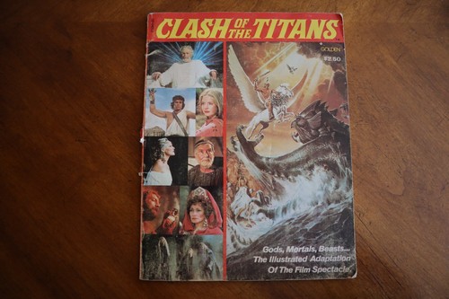 Vintage Kampf der Titanen Graphic Novel Golden Press 1981 Film Perseus Medusa - Bild 1 von 13