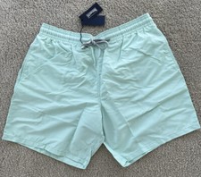 New Authentic Vilebrequin MOOREA Swim Trunks - LIGHT GREEN - XXXL - MEN - 3XL