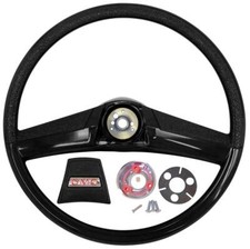 1969 1970 1971 1972 Gmc Truck 15 Inch Smaller Classic Black Steering Wheel Kit