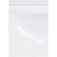 1000 9x12 Clear Elkay 4 Mil Plastic Zipper Lock Seal Top Reclosable Poly Bags