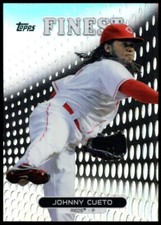 2013 Topps Finest JOHNNY CUETO 