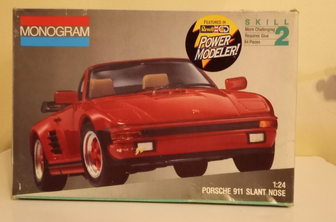 Vintage Monogram Red Porsche 911 Slant Nose Coupe Skill 2 1 Vintage Monogram Red Porsche 911 Slant Nose Coupe Skill 2 1