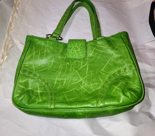 Lesa Wallace Green Handbag