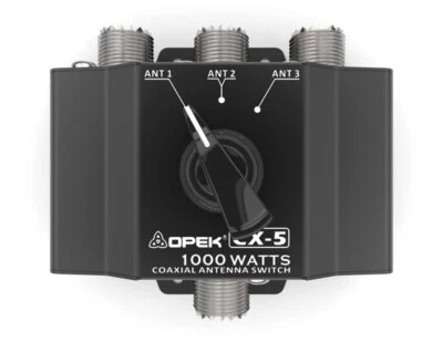 Antenna Switch OPEK CX-5, 3 Position 1000 Watt Antenna Switch - SO-239
