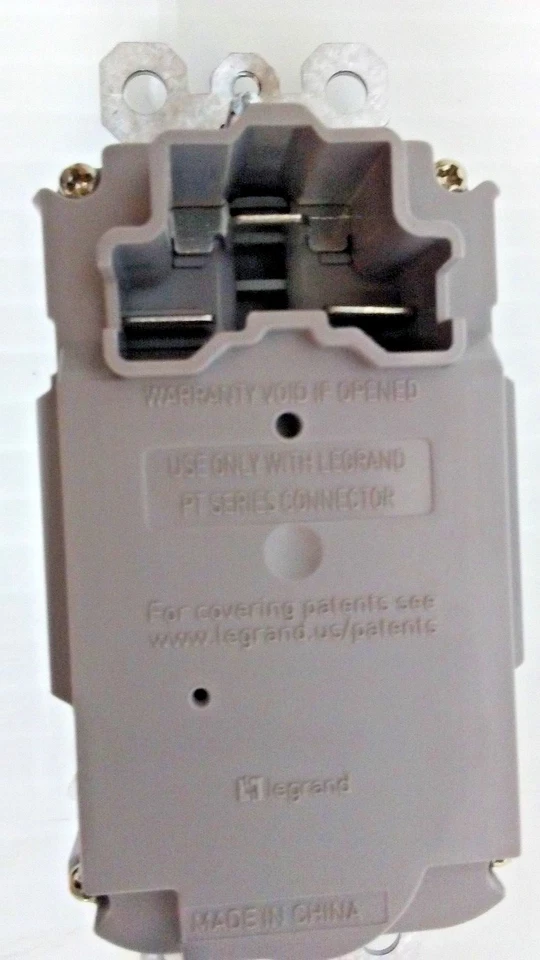 LOT OF 25 Pass Seymour PT2097TRW Tamper Resistant Self Plugtail WHITE FREE SHIPb - Image 4 of 4