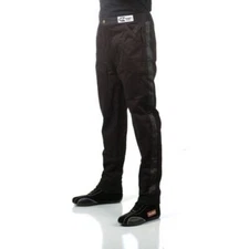 RaceQuip 112005 110 Series Single Layer Driving Pants - Black, Large NEW