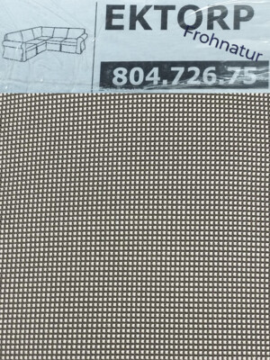 IKEA EKTORP Bezug für Ecksofa 4 sitzig Remmarn hellgrau 804.726.75 NEU