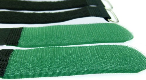 30 Klettkabelbinder 800 x 50mm dunkelgrün Klett Kabelbinder Klettband Kabelklett - Bild 9 von 9