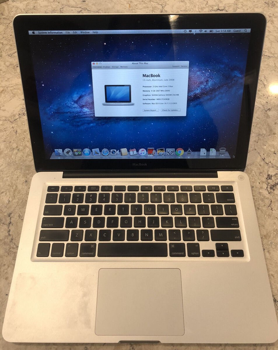 MacBook 13inch aluminum Late 2008