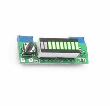 Battery Capacity Power Level LED Indicator LM3914 Green For Li-ion Battery 3.7V