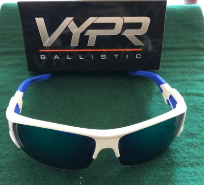  VYPR Ballistic SPORT Blue/White SUNGLASSES $$$$$ BLOW OUT SALE$$$$~