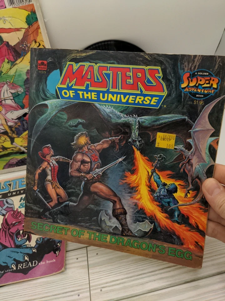 Lote de libros, discos, rompecabezas She-ra Masters Of The Universe MOTU He-Man Foto 2 de 4