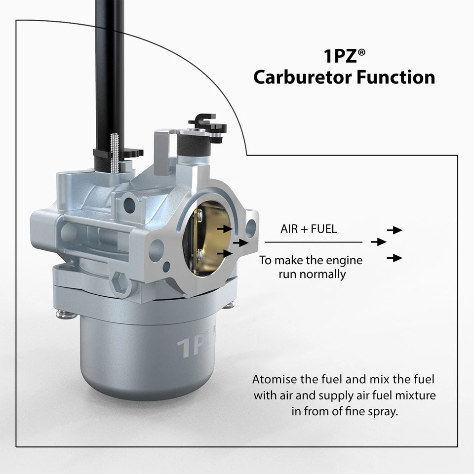 Carburador para gerador de soprador de neve Briggs & Stratton 697978 699966 699958 Nikki - Imagem 4 de 4