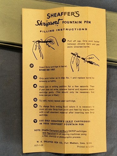 Vintage Sheaffer Fountain Pen Skripsert Sheaffer's - 第 10/13 張圖片