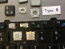 Key cap for Dell Latitude E7470 7480 5490 5480 E5470 E7450 E5450,  0K9V28 TYPE B