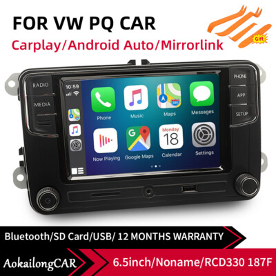 6.5'' MIB RCD330 Plus RCD330 Stereo Car radio CarPlay Android Auto For VW Jetta