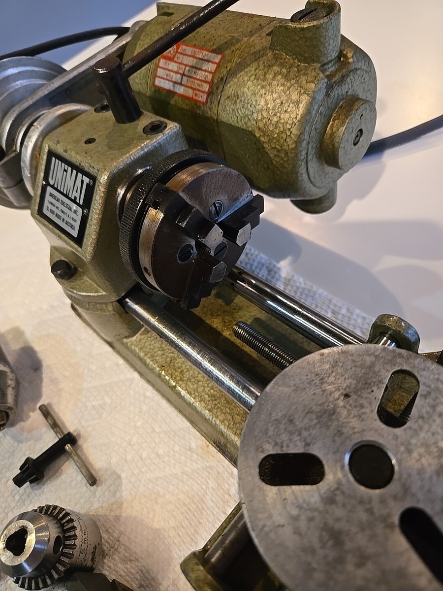 Mini Tour Vintage UNIMAT SL - Horloger/Bijoutier - EMCO - 115V (Occasion)