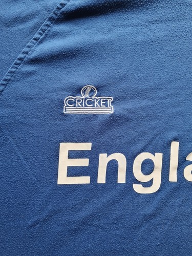 England Cricket Team Official Vintage T Shirt L Blue Red - Picture 2 of 9