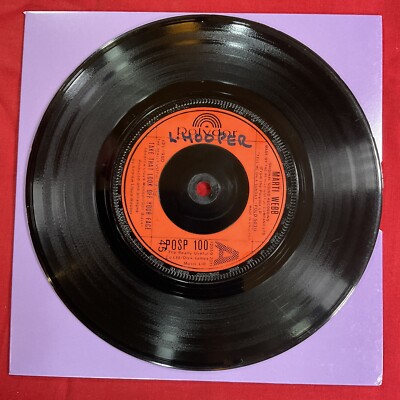 Marti Webb, Take That Look Off Your Face, Vinyl Record 7'' Single, 1982