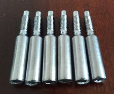 Floyd Rose Lic SCHALLER style STRING LOCK SCREWS Bridge Tremolo 6 Silver **NEW**