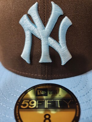 New Era 59FIFTY New York Yankees 75th World Series Size 8 Brown