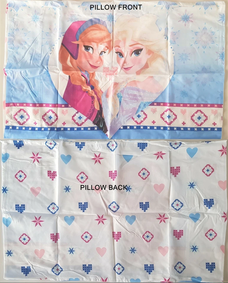 NUEVO Juego de funda de edredón de cama individual con licencia DISNEY FROZEN diseño "My Sister My Hero" Foto 2 de 4