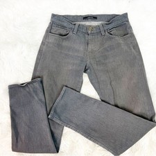 J BRAND GRAY STRAIGHT LEG JEANS IN GRAY MELAN MENS SZ 31