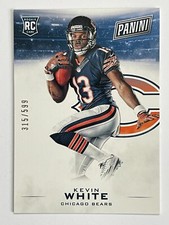 2015 Panini Black Friday Bears Kevin White Rookie /599 #38