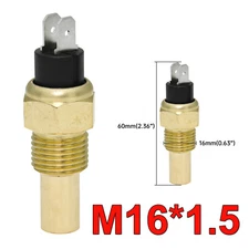 Universal Car Water Temperature Sensor 301-22ohms M16*1.5 Thread Alarm For Boat
