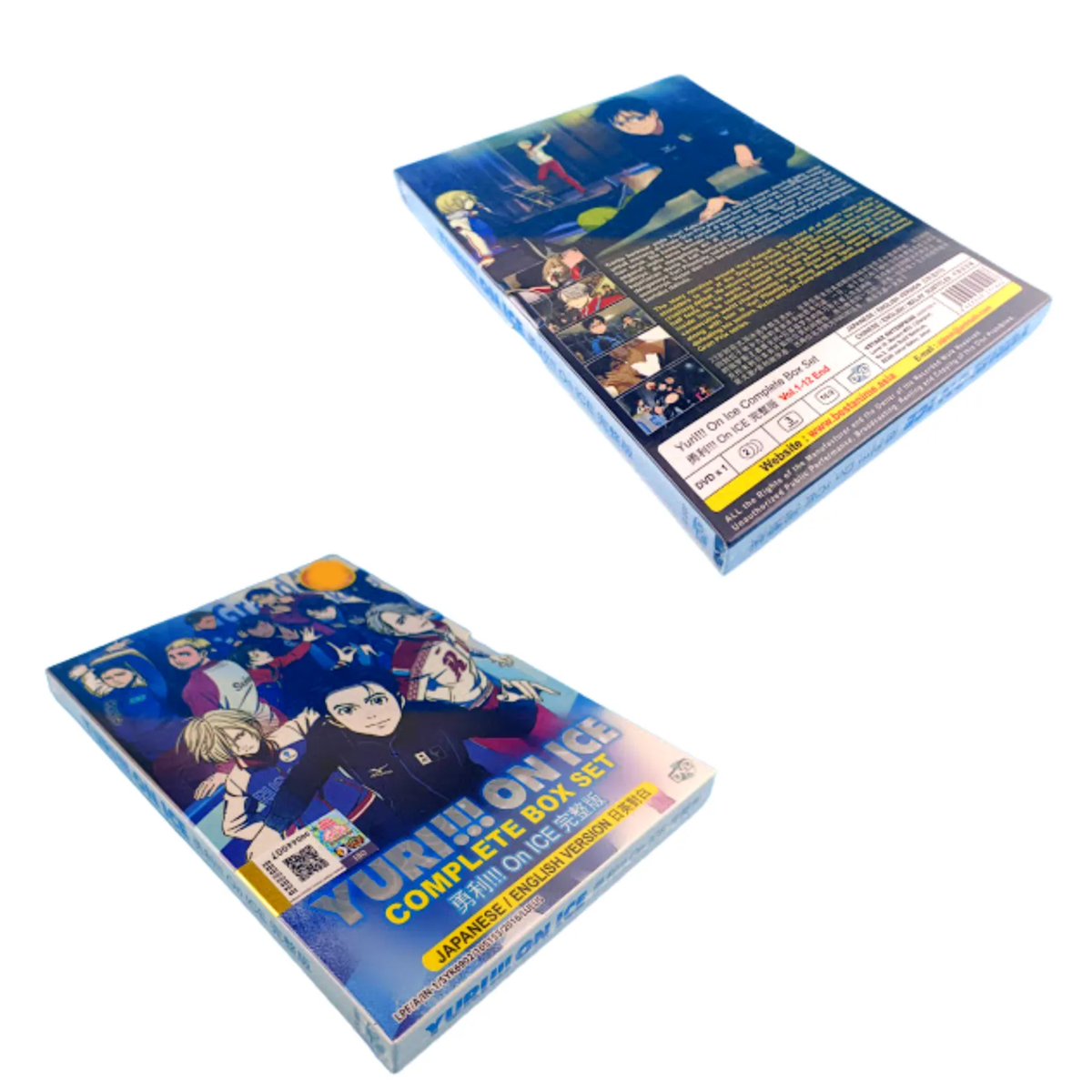 【匿名配送】ユーリ!!! on ICE DVDボックスセット ユーリ!!! on ICE DVD 全6巻セット BOX付き Amazon.co.jp: ユーリ!!!