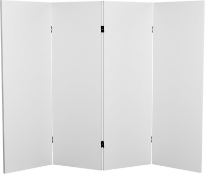 4ft DIY Canvas Folding Screen - 4 Panel Room Divider for Home Decor