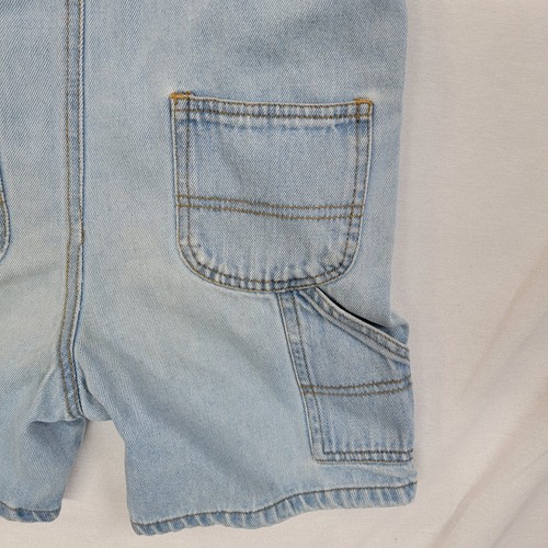 Vintage Pooh Overall Shorts Girls Size 7/8 Lightwashed RN 19109 - Picture 13 of 17