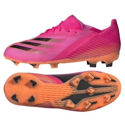 adidas X Ghosted .1 FG/AG pink/orange/schwarz [FW6956] Gr. 38